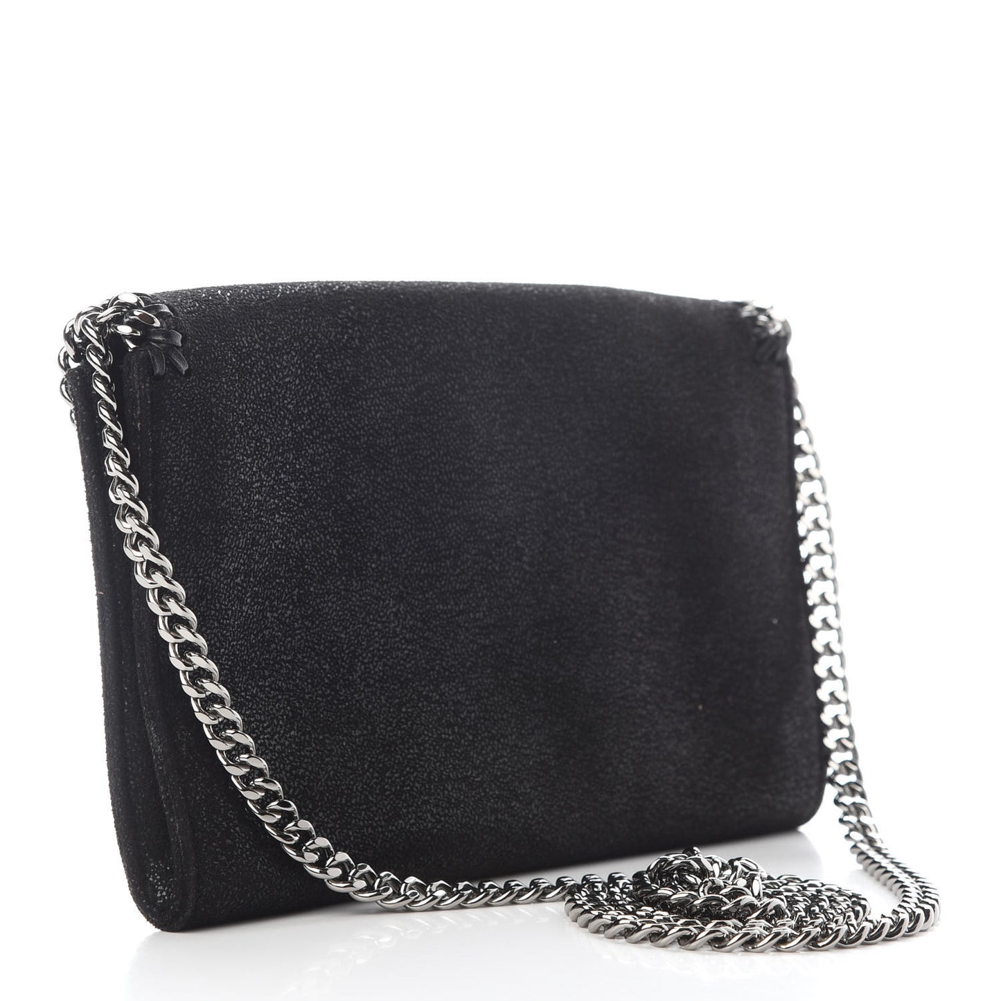 Shaggy Deer Falabella Mini Crossbody Bag Black