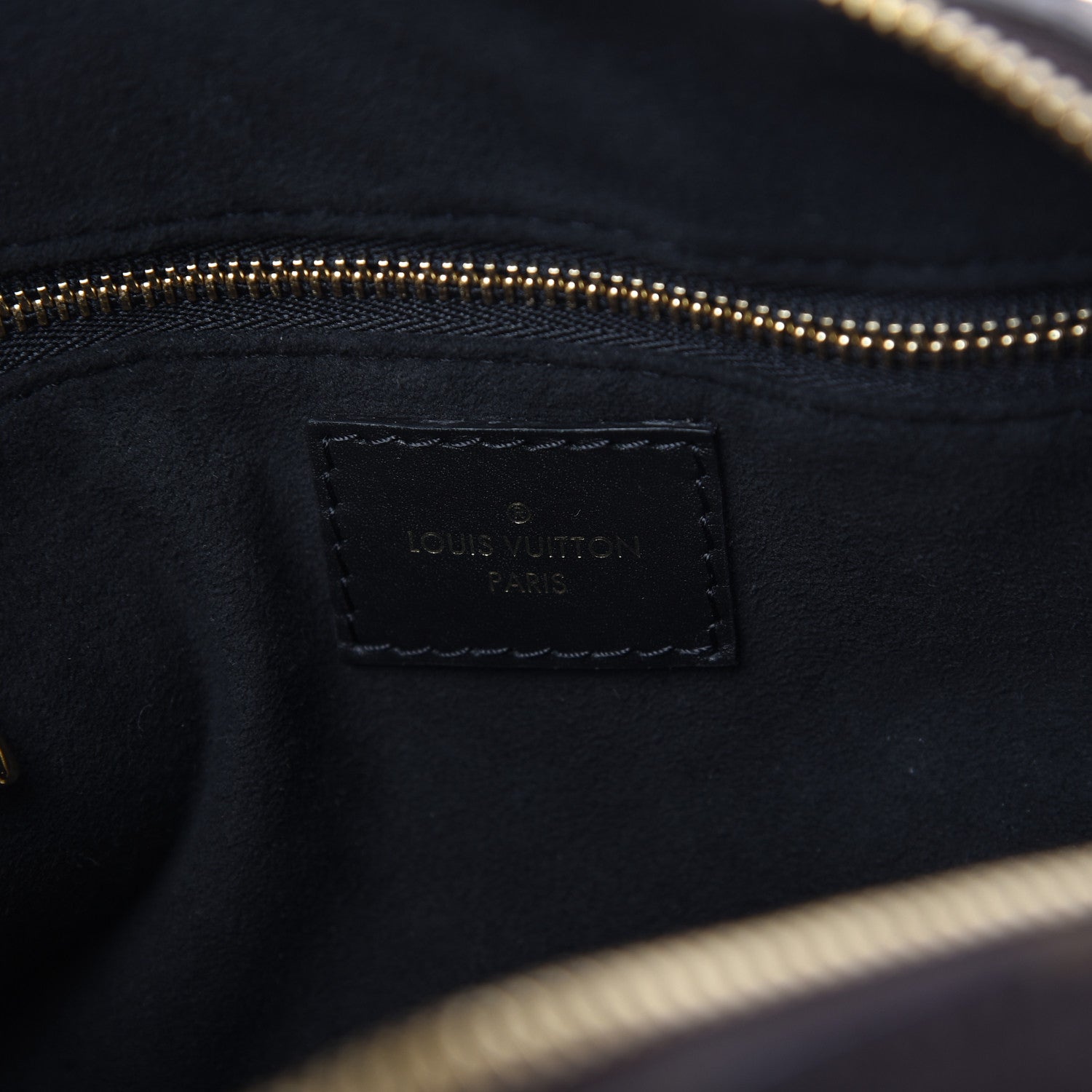 Louis Vuitton Monogram Petite Malle Souple Black 8 of 9