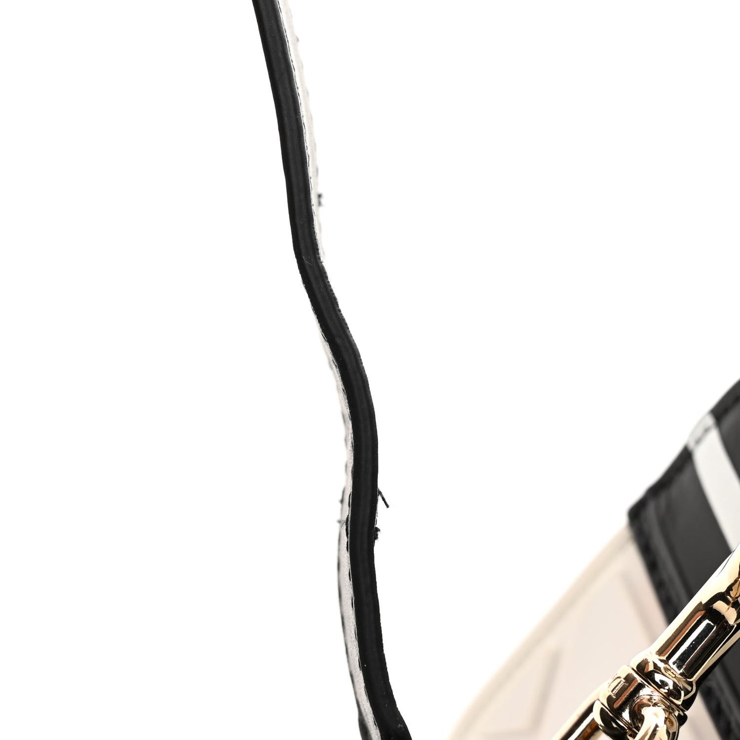 Smooth Calfskin Diorcamp Bag Black White