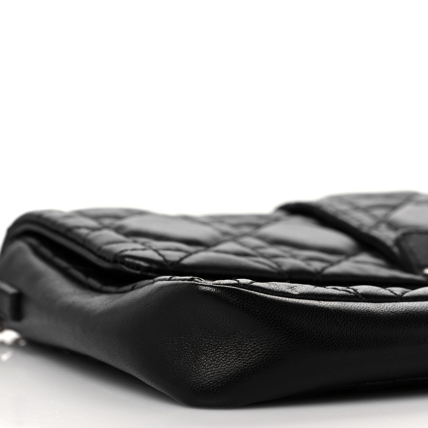 Lambskin Cannage Mini Miss Dior Flap Black