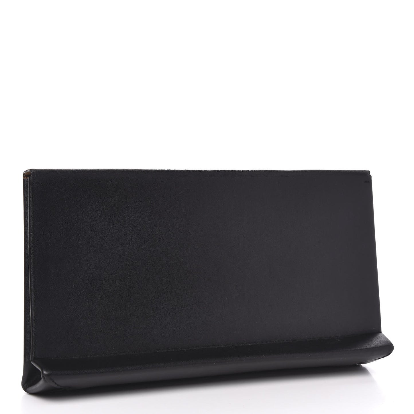 Faux Napa Beckett Napa Clutch Black