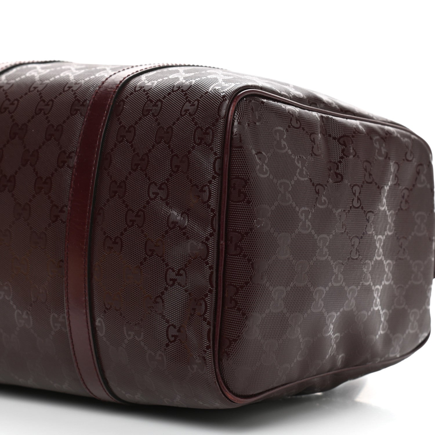 Gucci Imprime Monogram Medium Joy Boston Bordeaux 10 of 11