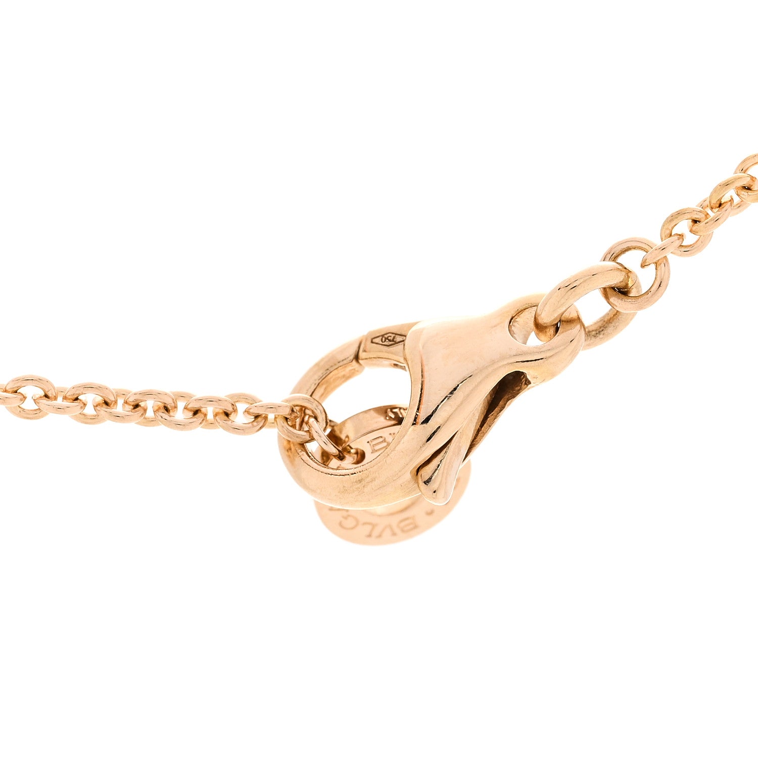 Bulgari 18K Yellow Gold B.Zero1 Pendant Necklace 4 of 6