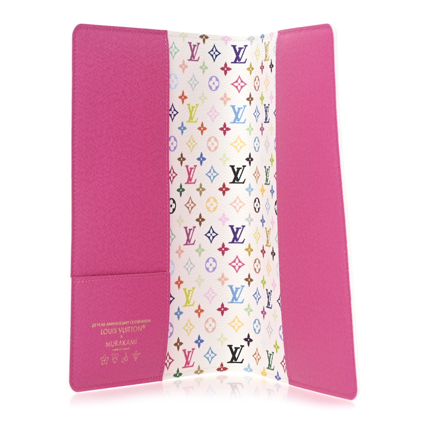LV X TM Monogram Multicolor Emily Notebook Cover MM White