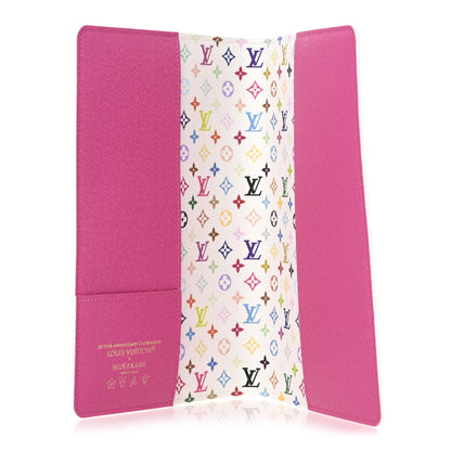 Louis Vuitton LV X TM Monogram Multicolor Emily Notebook Cover MM White 5 of 7