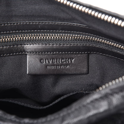 Givenchy Tumbled Sheepskin Medium Pandora Bag Black 7 of 10