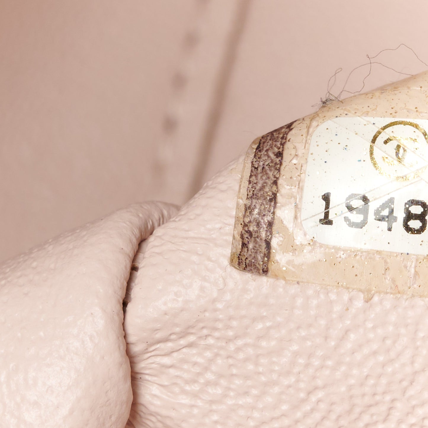 Lambskin Quilted Medium Double Flap Light Pink