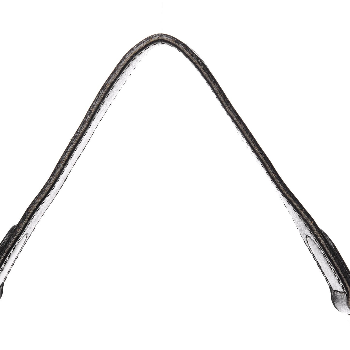 Monogram Double Saddle Bag Black