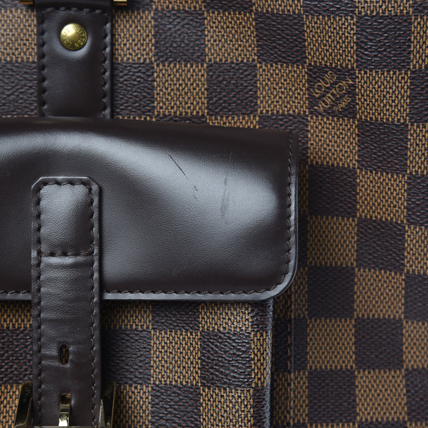 Louis Vuitton Damier Ebene Manosque GM 11 of 13
