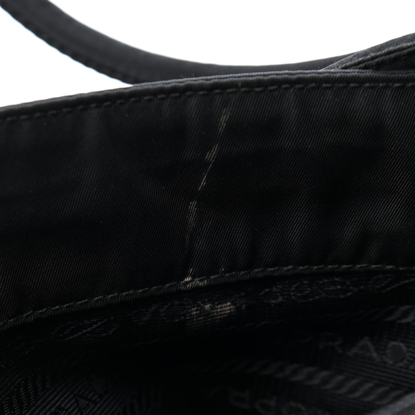 Tessuto Nylon Shoulder Bag Black