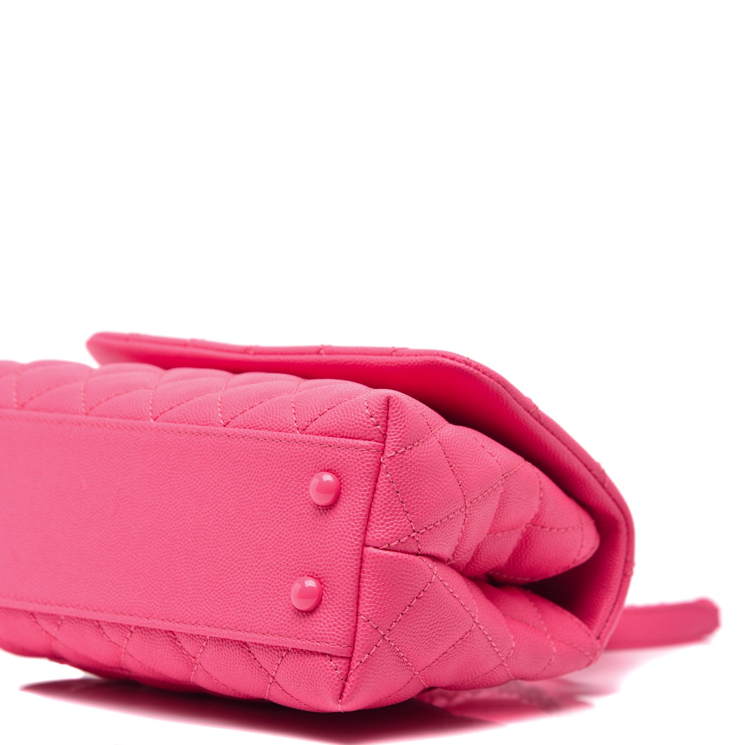 Chanel Caviar Quilted Incognito Mini Coco Handle Flap Pink 9 of 10