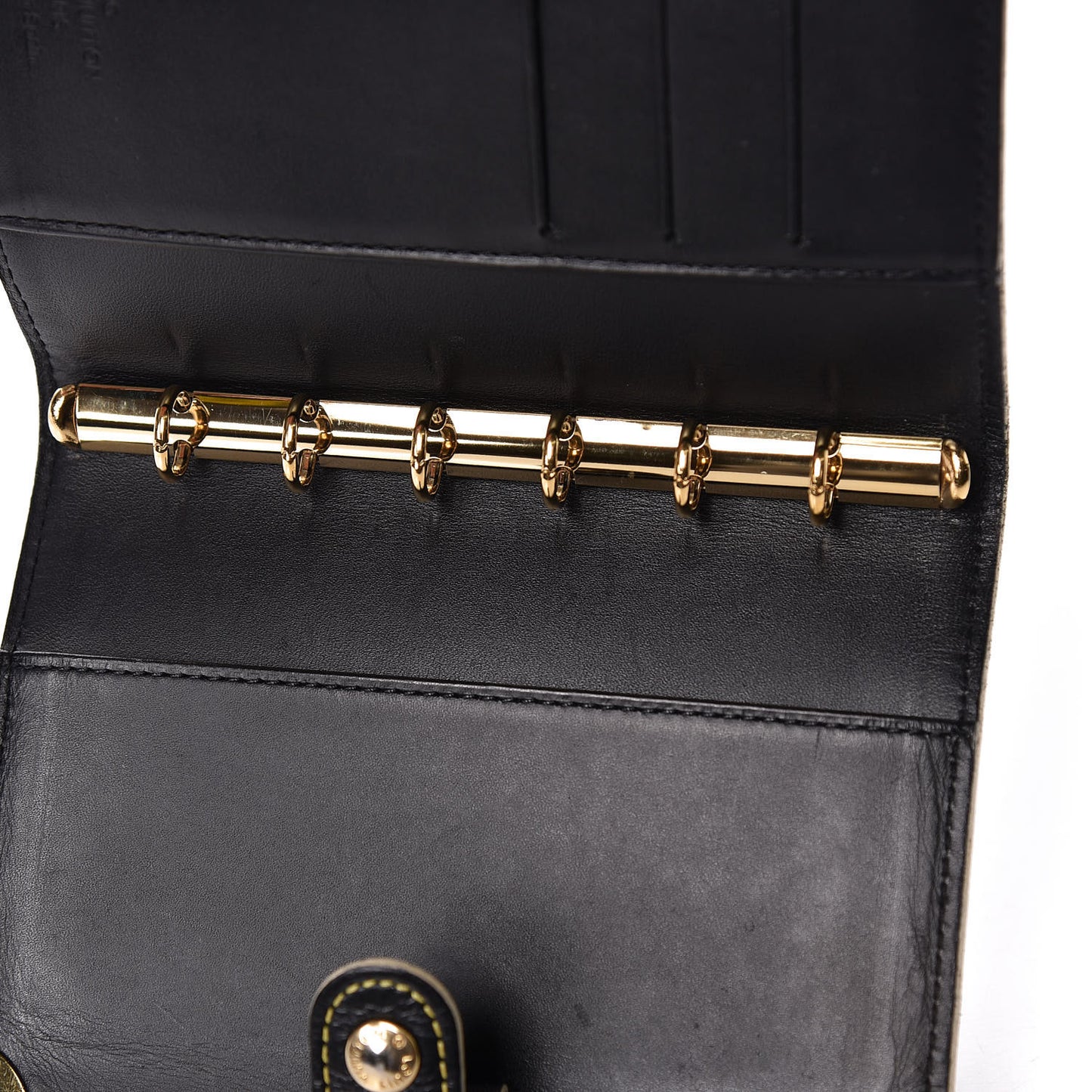 Suhali Small Ring Agenda Cover Black