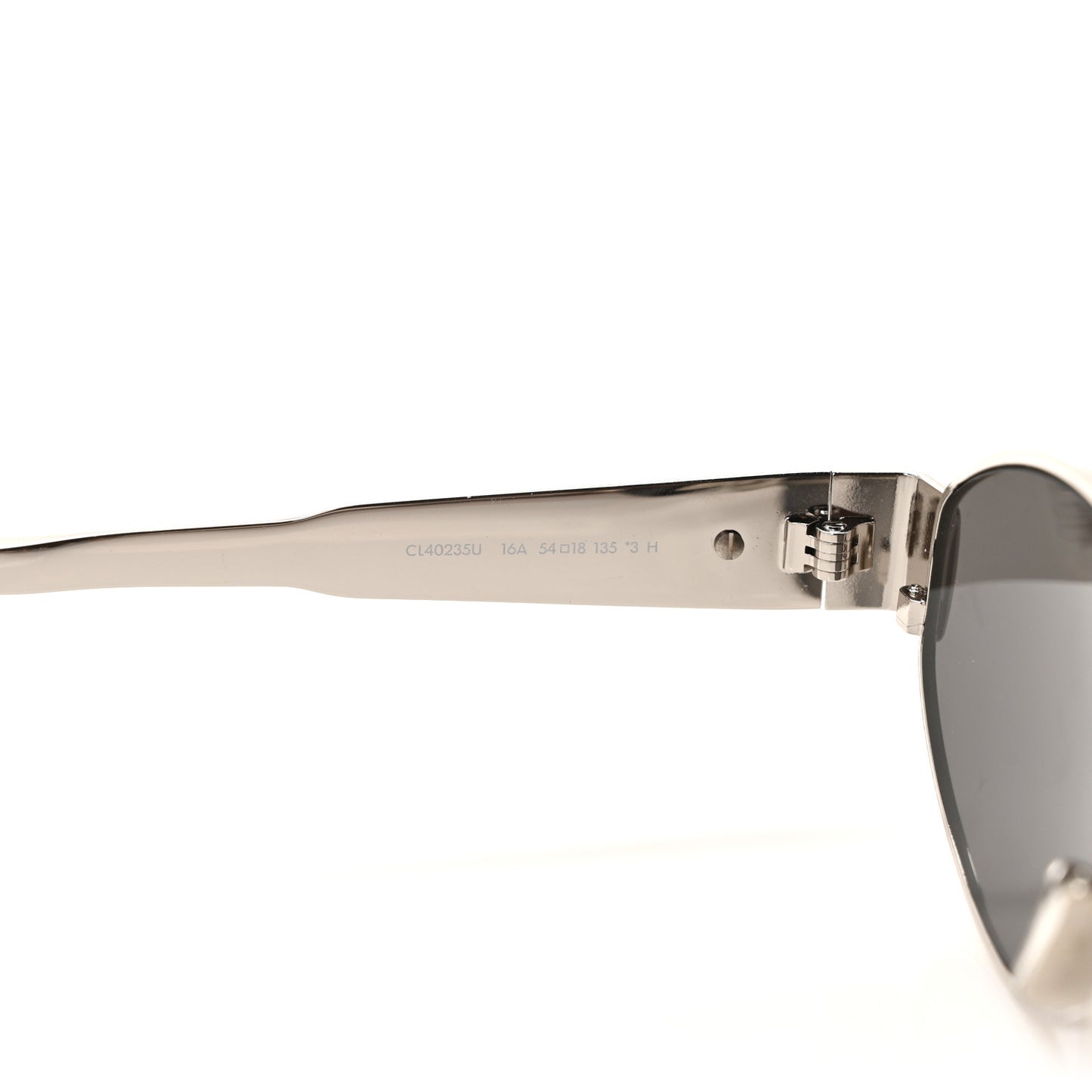 Metal Triomphe 01 Sunglasses CL40235U Silver Black