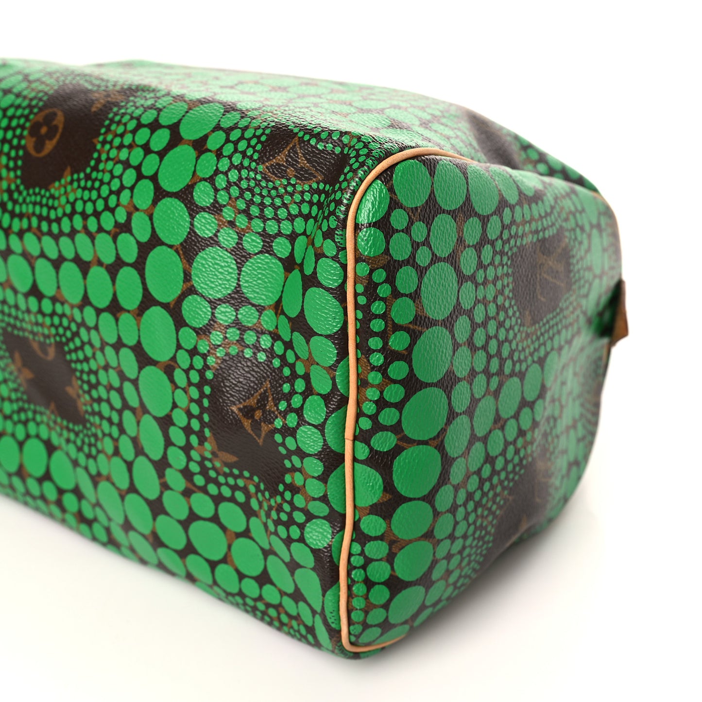 Monogram Kusama Town Speedy 30 Green