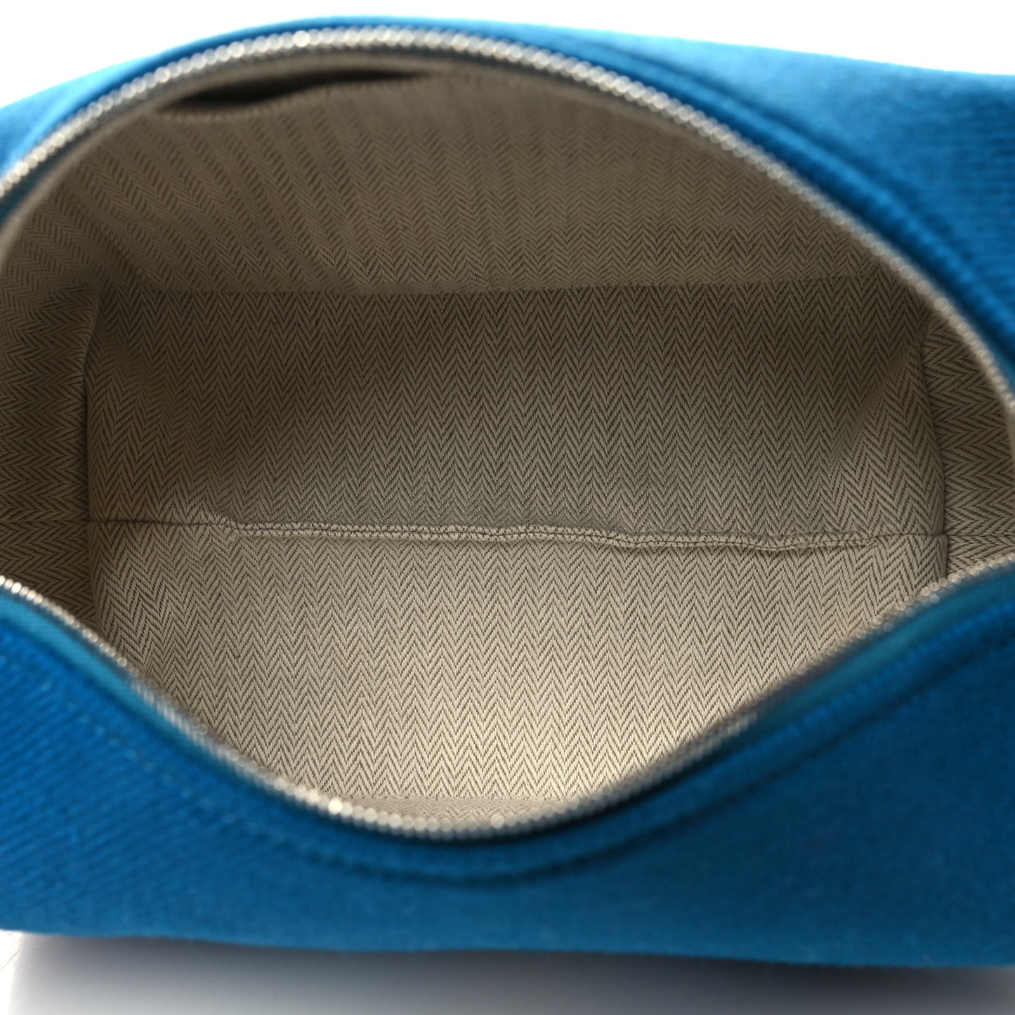 Wool Rocabar Small Bride-A-Brac Pouch Bleu Paon