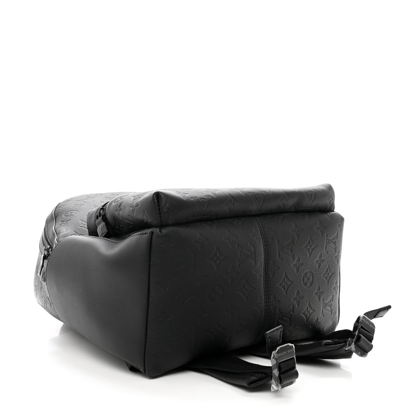 Calfskin Monogram Shadow Discovery Backpack Black