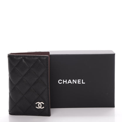 Chanel Caviar Quilted Card Holder Wallet Black 8 of 8