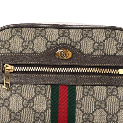 Gucci GG Supreme Monogram Web Small Ophidia Belt Bag 75 30 Dark Brown 8 of 12