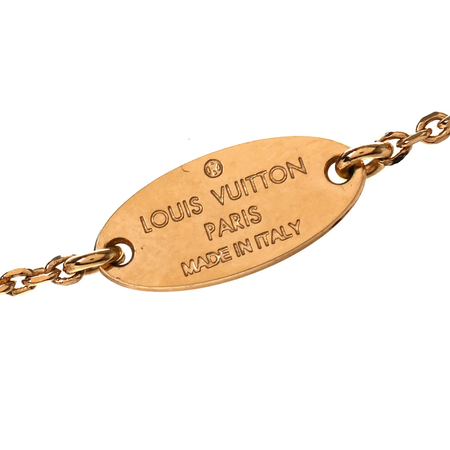 Louis Vuitton LV And Me Letter A Necklace Gold 3 of 4
