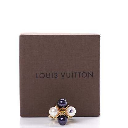 Louis Vuitton Pearl Cry Me A River Ring 6.5 7 of 7