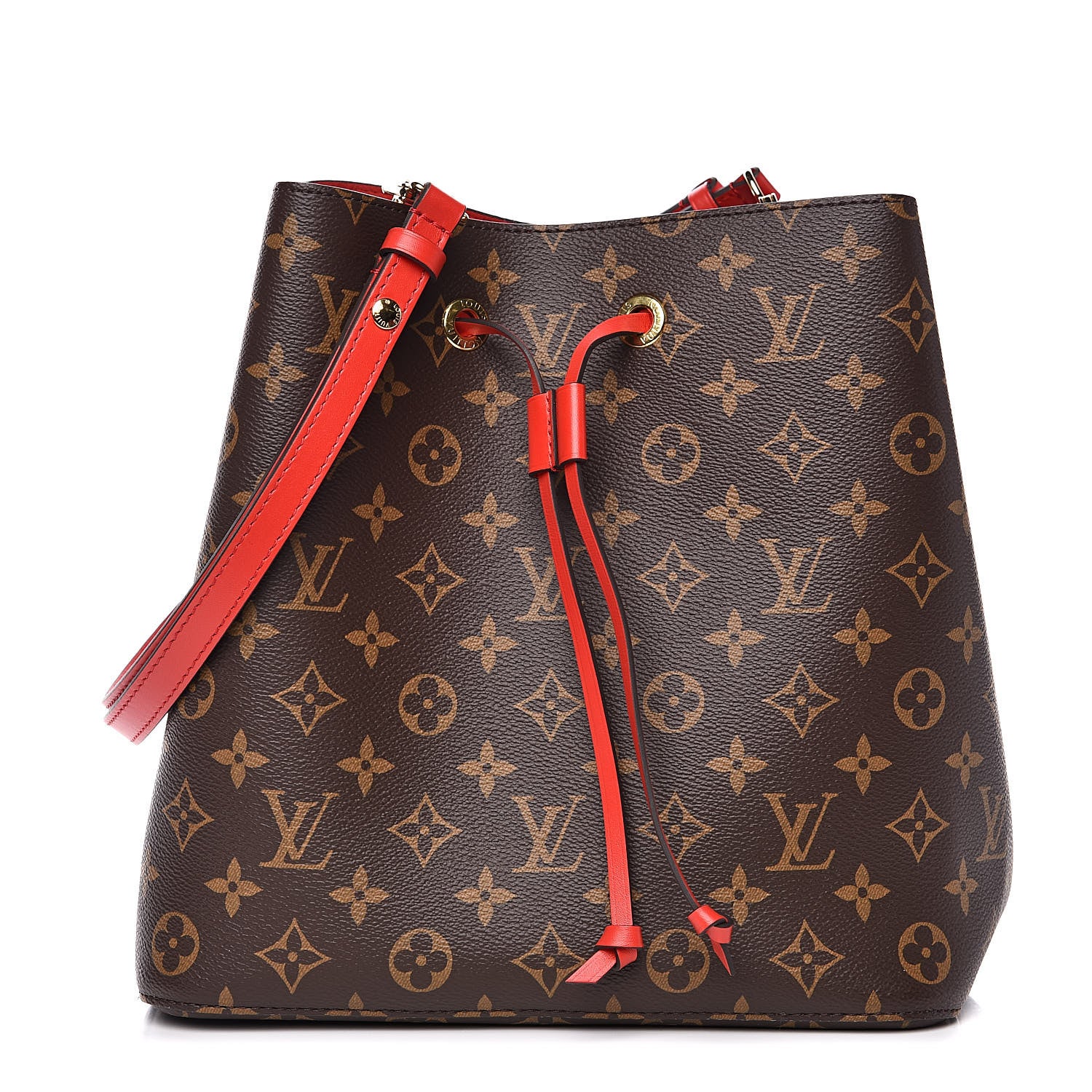 Louis Vuitton Monogram Neonoe MM Coquelicot 1 of 9