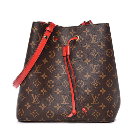 Louis Vuitton Monogram Neonoe MM Coquelicot 1 of 9