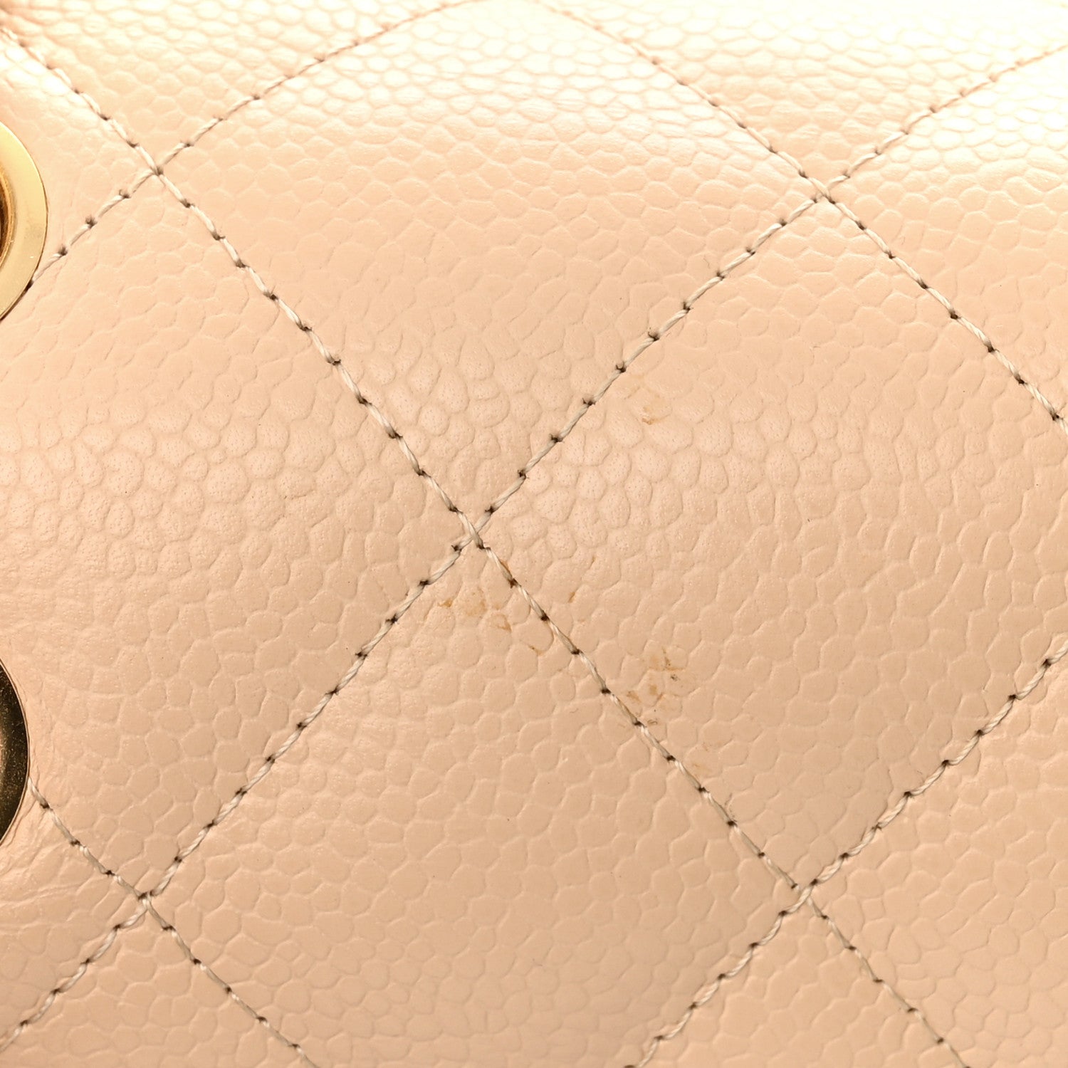 Chanel Caviar Quilted Jumbo Double Flap Beige Clair 12 of 12