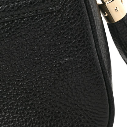 Gucci Pebbled Calfskin Medium Soho Flap Crossbody Black 12 of 13