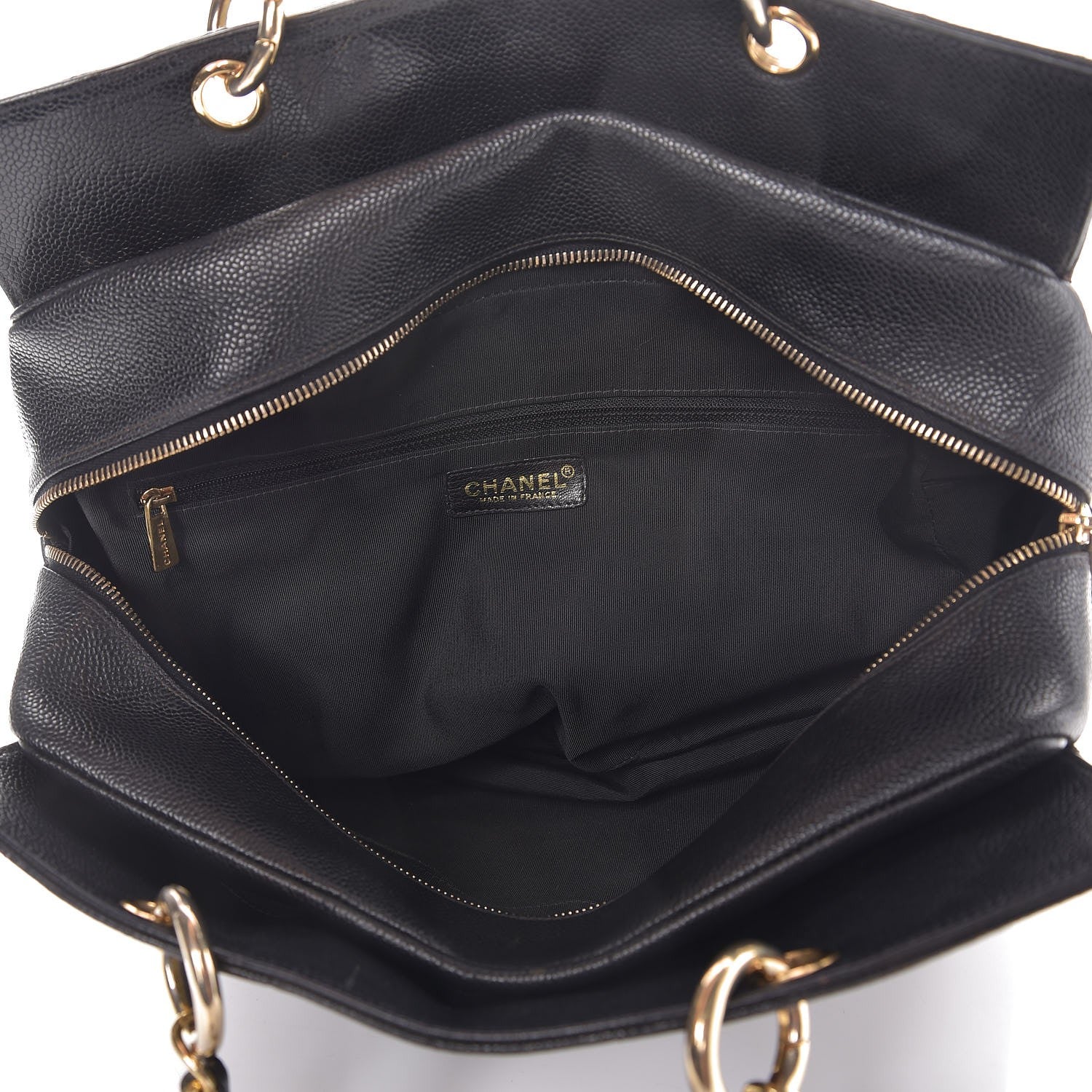 Chanel Caviar Quilted Grand Timeless Tote GTT Black 5 of 22