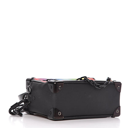 Louis Vuitton Taiga Rainbow Mini Soft Trunk Black 4 of 12