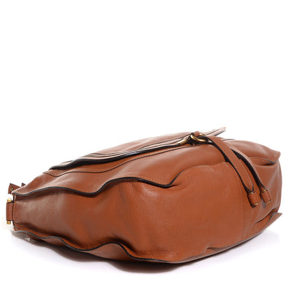 Chloe Calfskin Large Marcie Hobo Tan 4 of 10