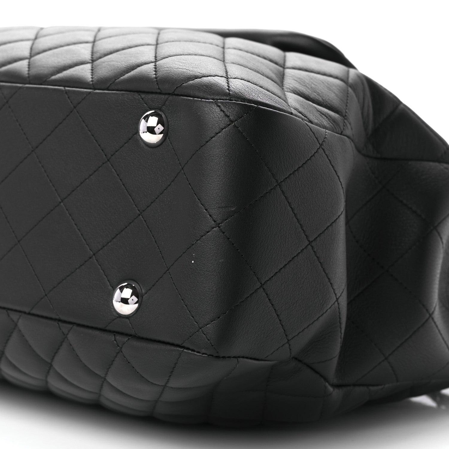 Chanel Calfskin Quilted Flap Tote Black 9 of 9