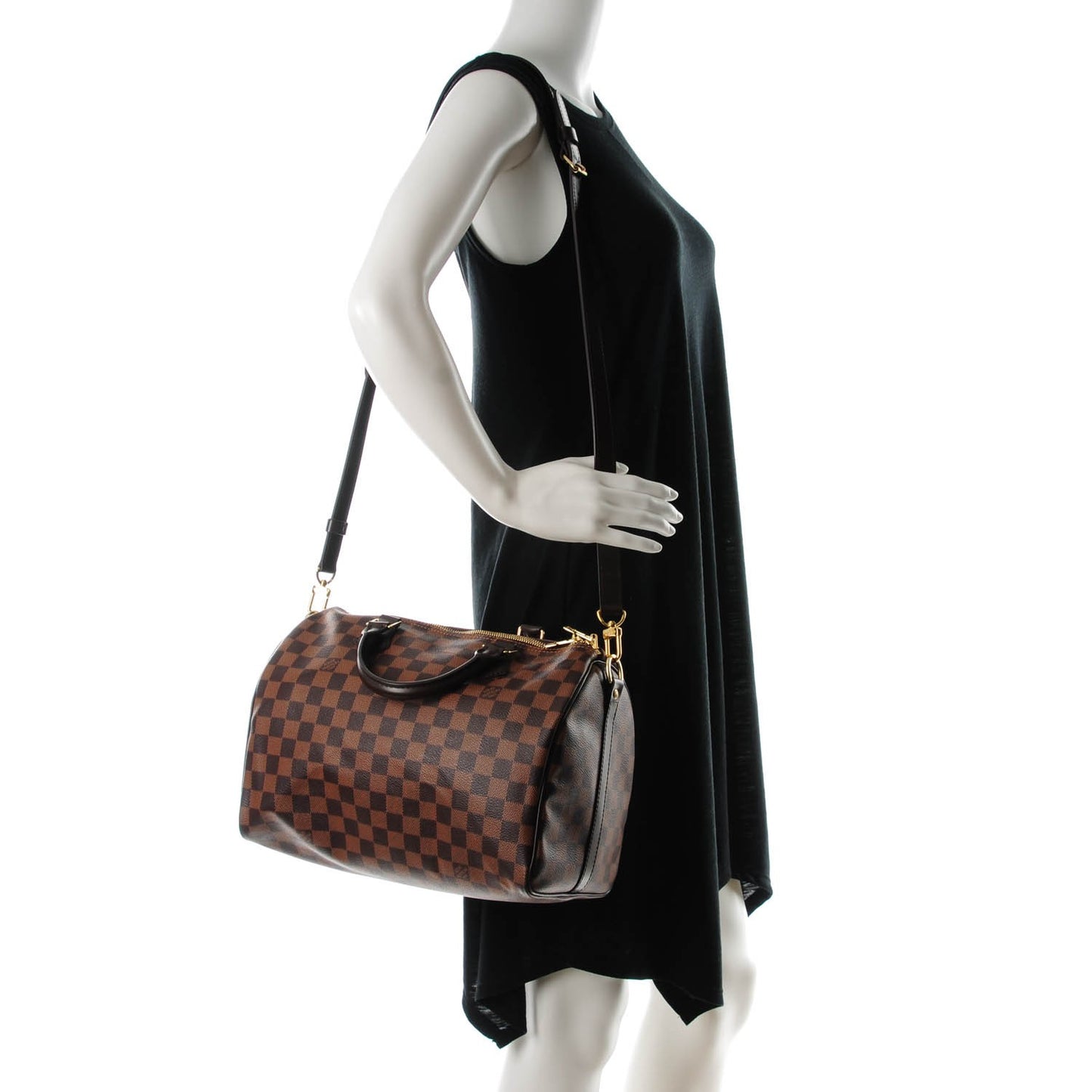 Damier Ebene Speedy Bandouliere 30