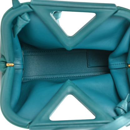 Bottega Veneta Calfskin Small The Point Triangle Bag Mallard 5 of 9