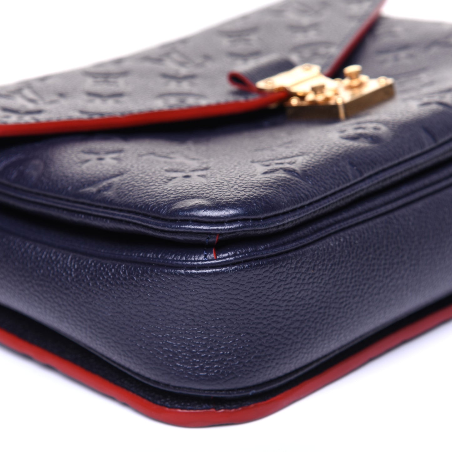 Empreinte Pochette Metis Marine Rouge