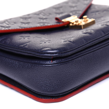 Louis Vuitton Empreinte Pochette Metis Marine Rouge 6 of 12