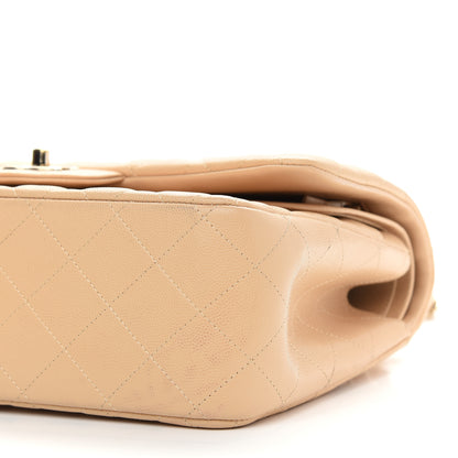 Chanel Caviar Quilted Jumbo Double Flap Beige Clair 9 of 10