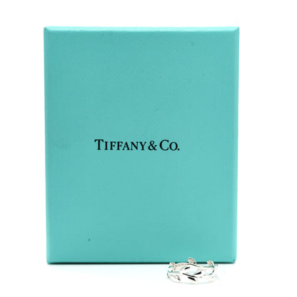 Tiffany Sterling Silver Paloma Picasso Narrow Olive Leaf Band Ring 52 6 5 of 5