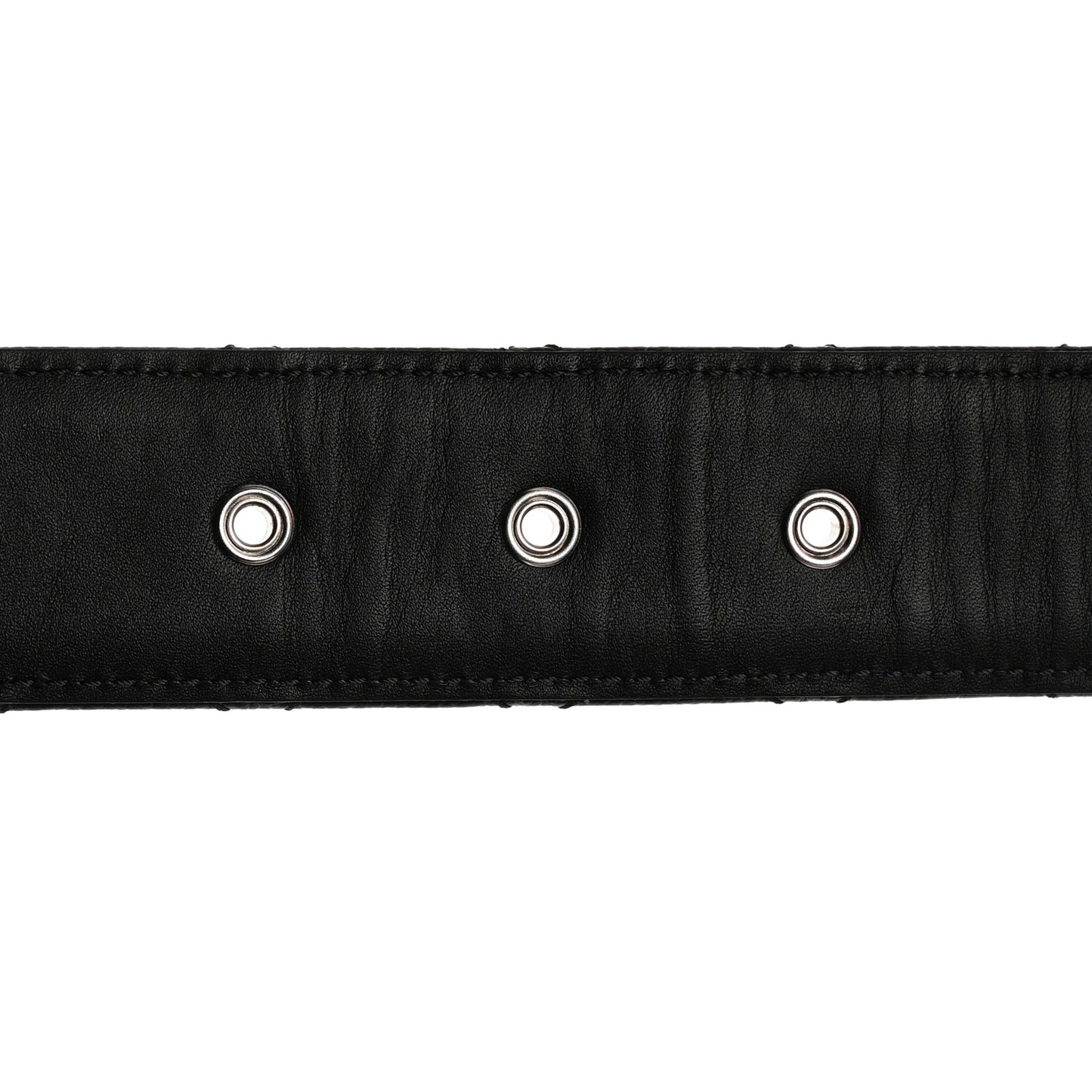 Caviar Quilted CC Chain Belt 95 38 Black