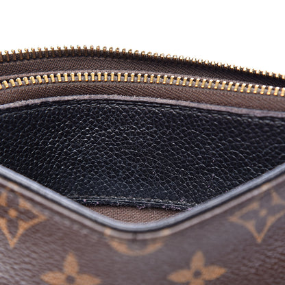 Louis Vuitton Monogram Pallas Clutch Black 6 of 10