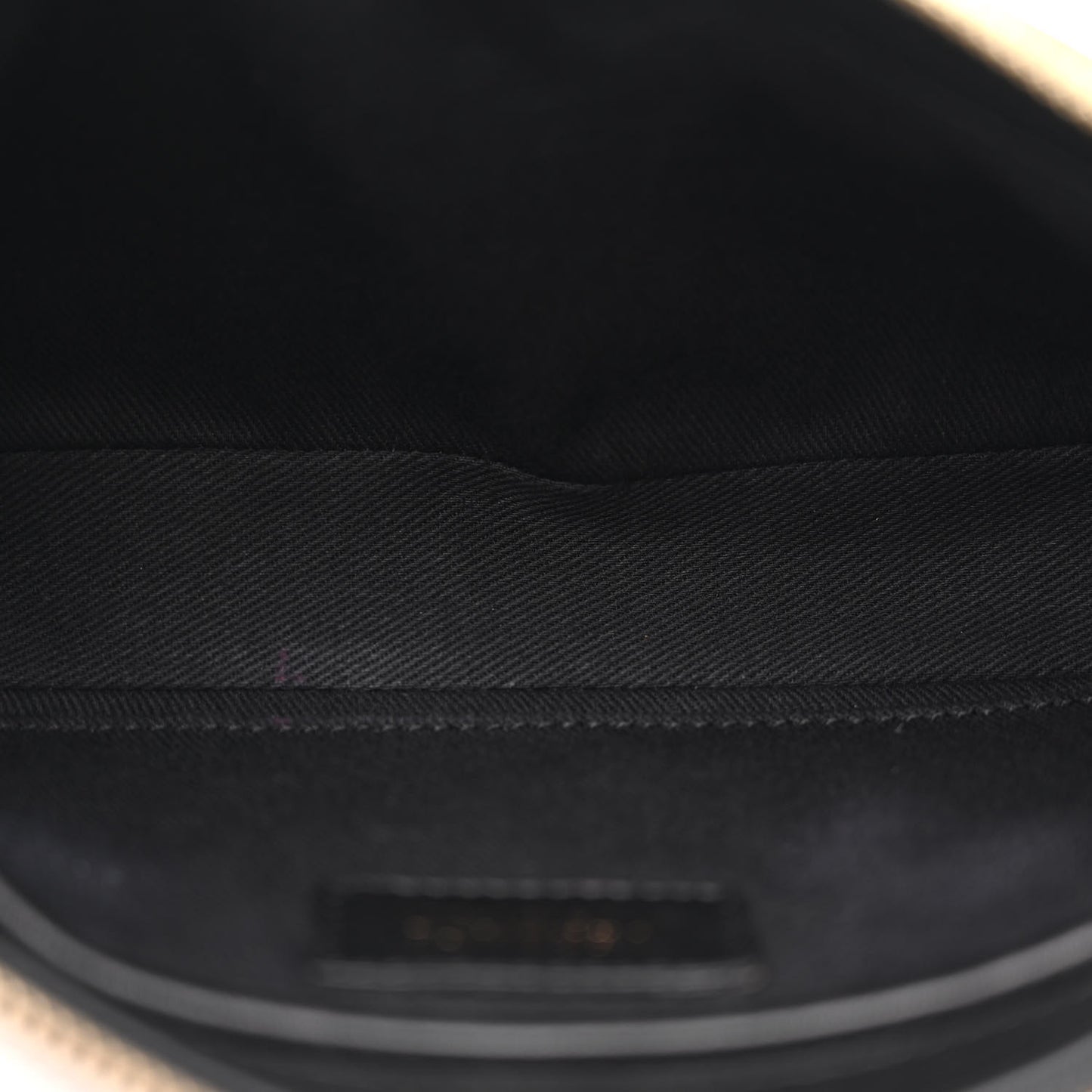 Calfskin Icon Quilted Crossbody Black