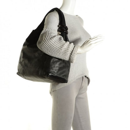 Jimmy Choo Nappa Medium Saba Hobo Black 2 of 12