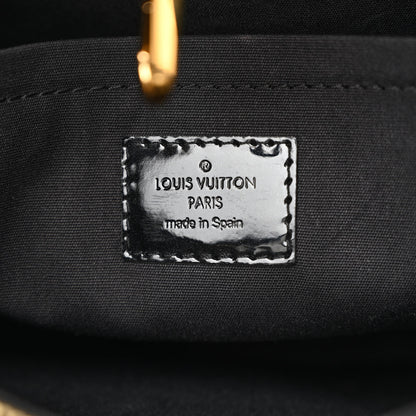 Louis Vuitton Vernis Montaigne MM Black 5 of 13