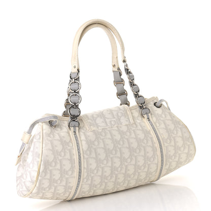 Christian Dior Monogram Romantique Trotter Bag Grey 3 of 14