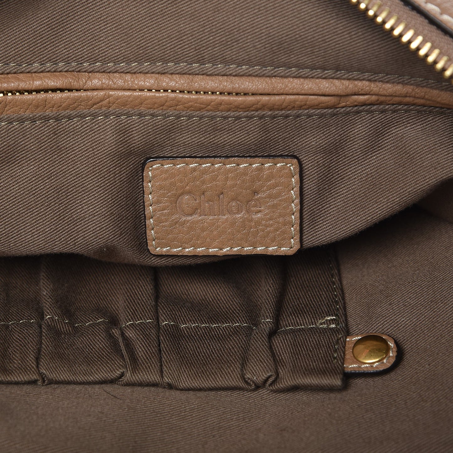 Calfskin Large Marcie Satchel Nut
