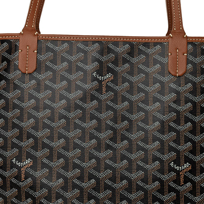 Goyard Goyardine Artois MM Black Gold 8 of 11