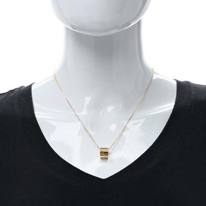 Gucci 18K Yellow Gold Icon Heart Twirl Pendant Necklace 3 of 4