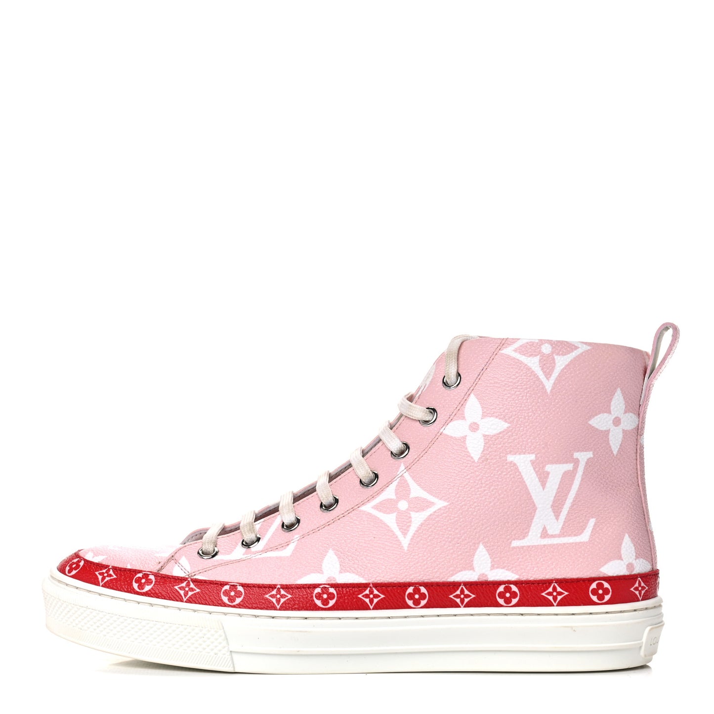 Monogram Giant Stellar Sneaker Boots 40 Rose Rouge