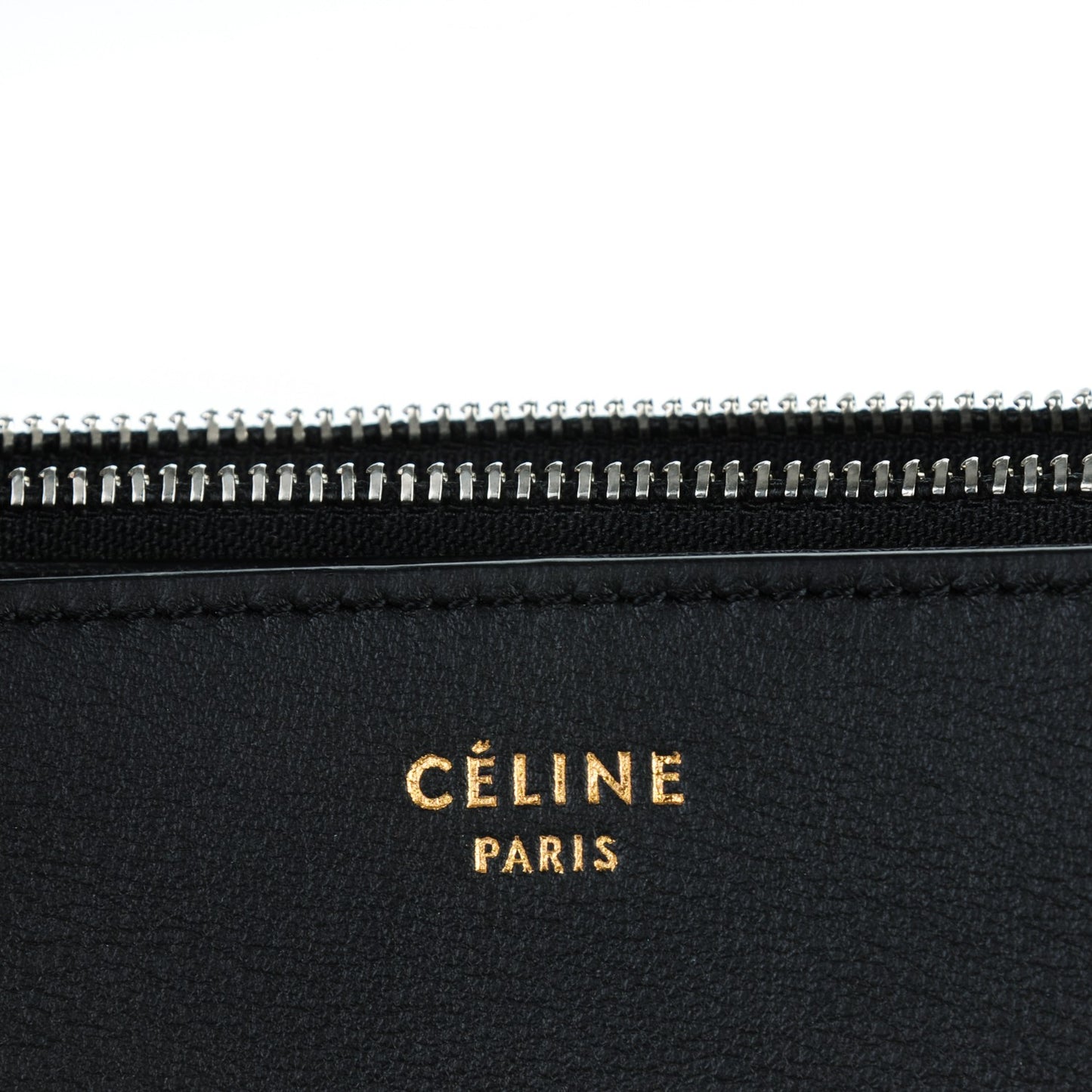 Calfskin Blade Flap Black