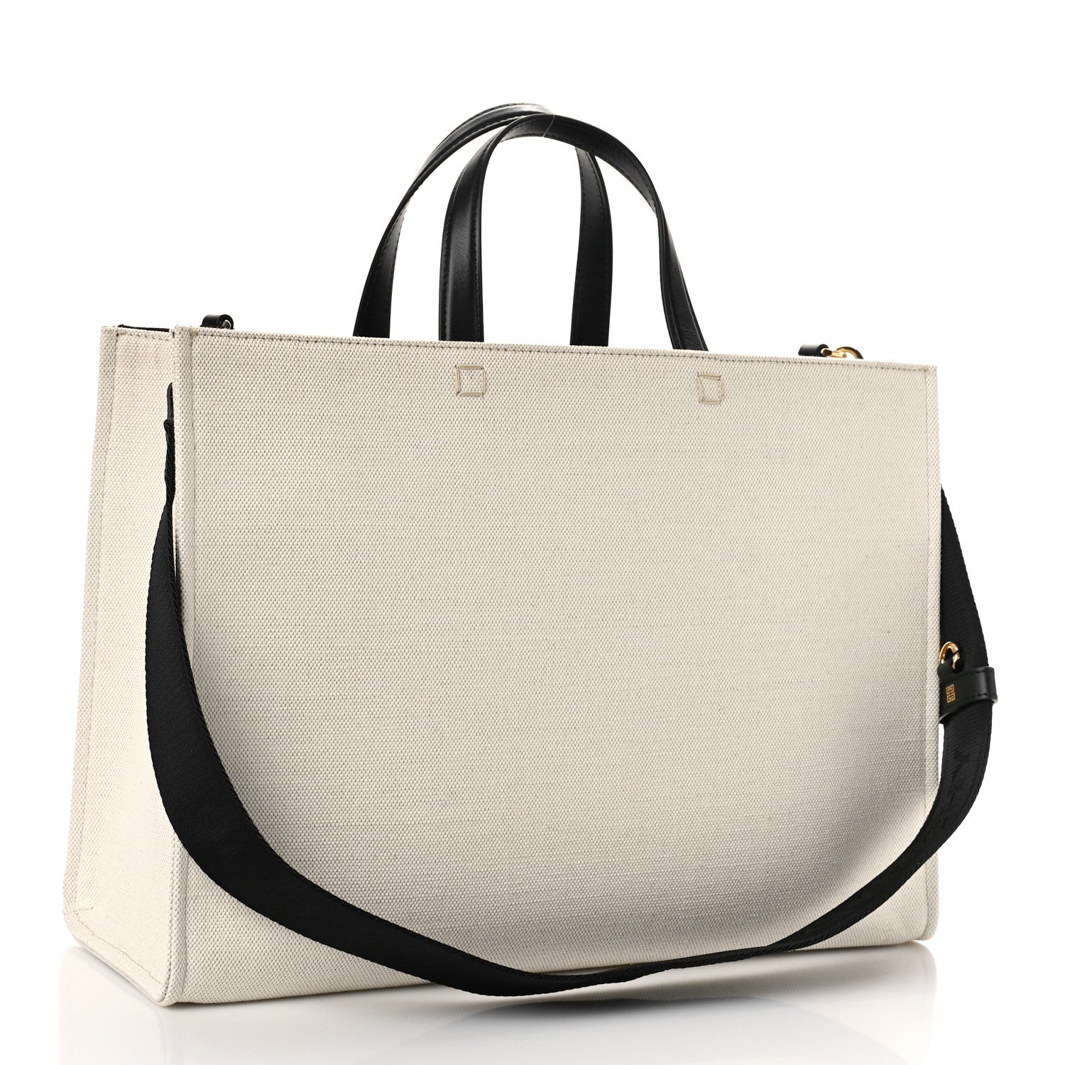 Givenchy Canvas Medium Tote Beige Black 3 of 8